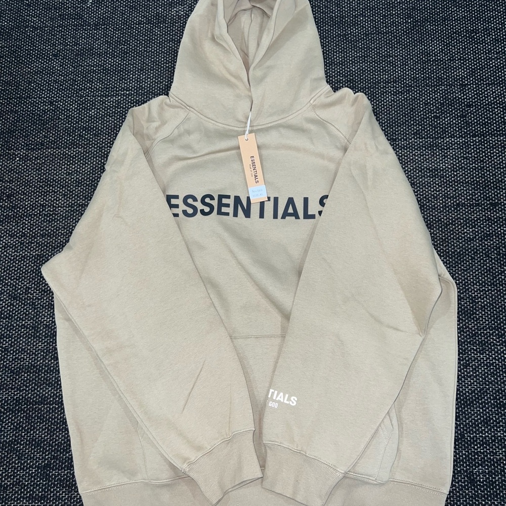 Essentials Tan Hoodie